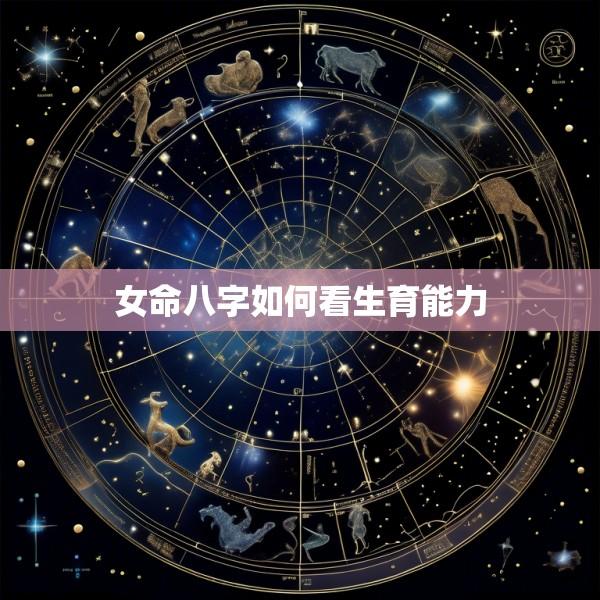 女命八字如何看生育能力