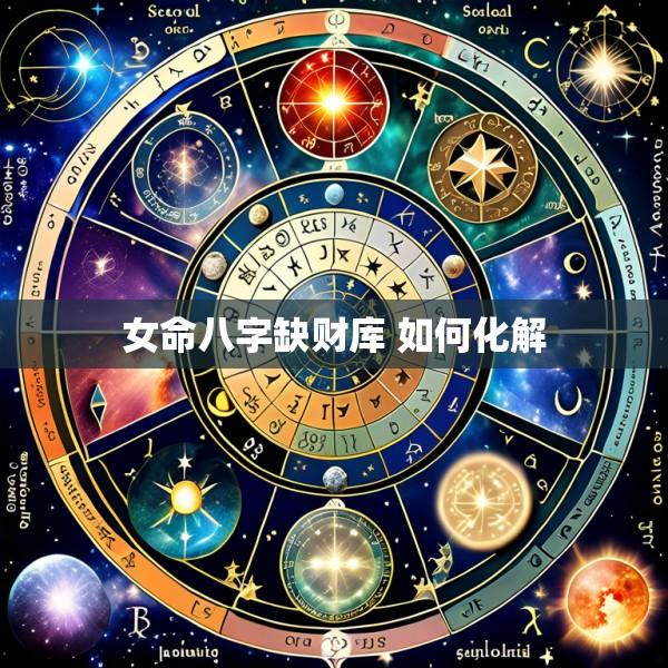 女命八字缺财库 如何化解