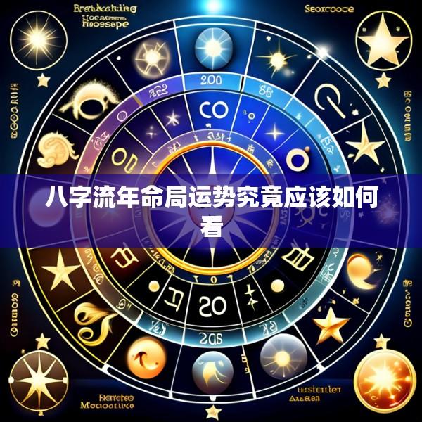 八字流年命局运势究竟应该如何看
