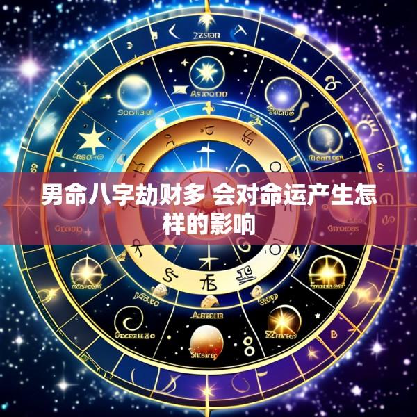 男命八字劫财多 会对命运产生怎样的影响