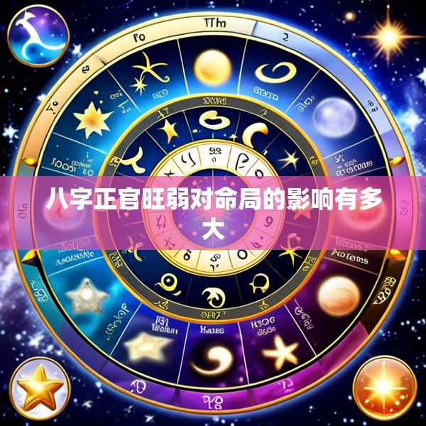 八字正官旺弱对命局的影响有多大