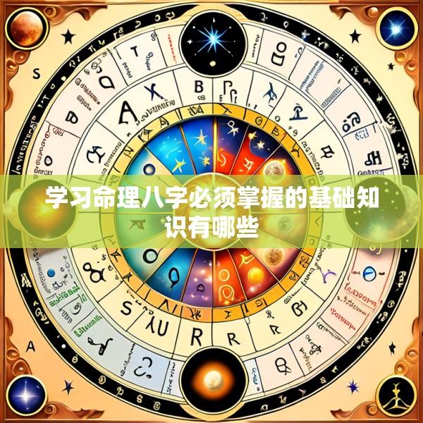 学习命理八字必须掌握的基础知识有哪些
