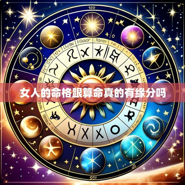 女人的命格跟算命真的有缘分吗