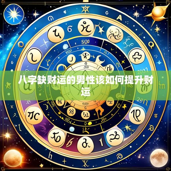 八字缺财运的男性该如何提升财运
