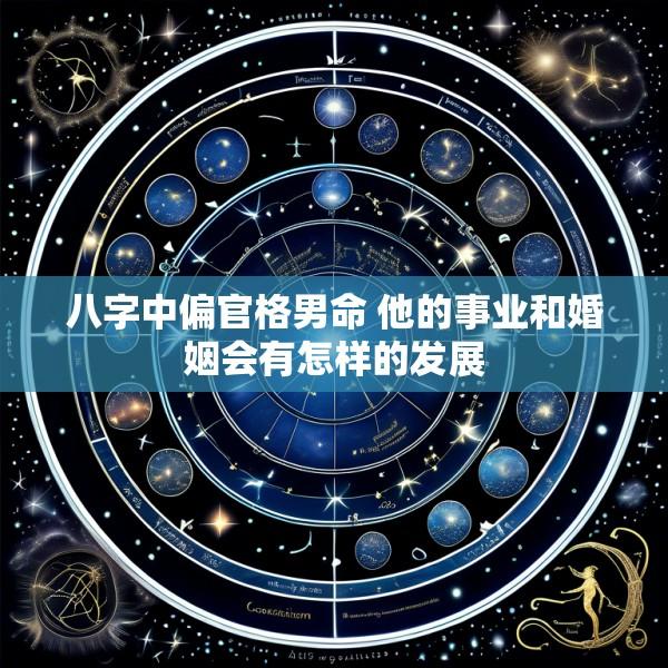 八字中偏官格男命 他的事业和婚姻会有怎样的发展