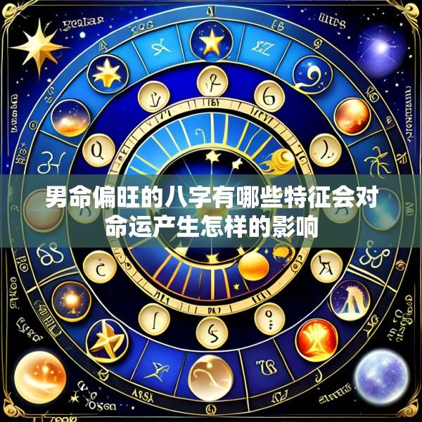 男命偏旺的八字有哪些特征会对命运产生怎样的影响