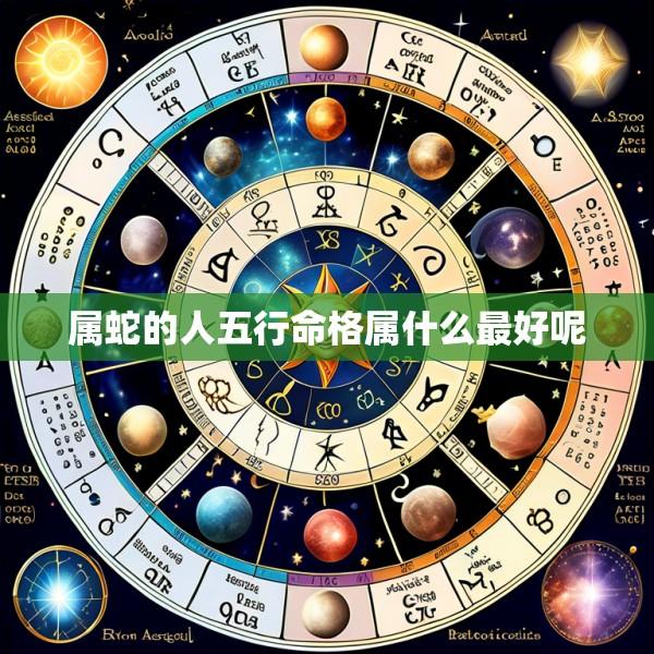 属蛇的人五行命格属什么最好呢