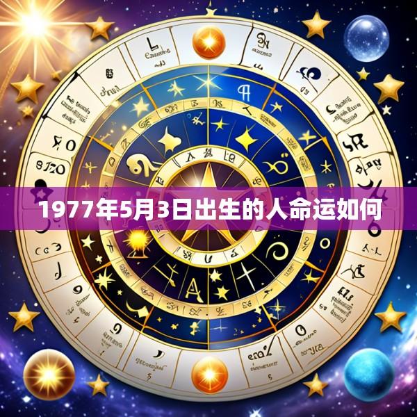 1977年5月3日出生的人命运如何