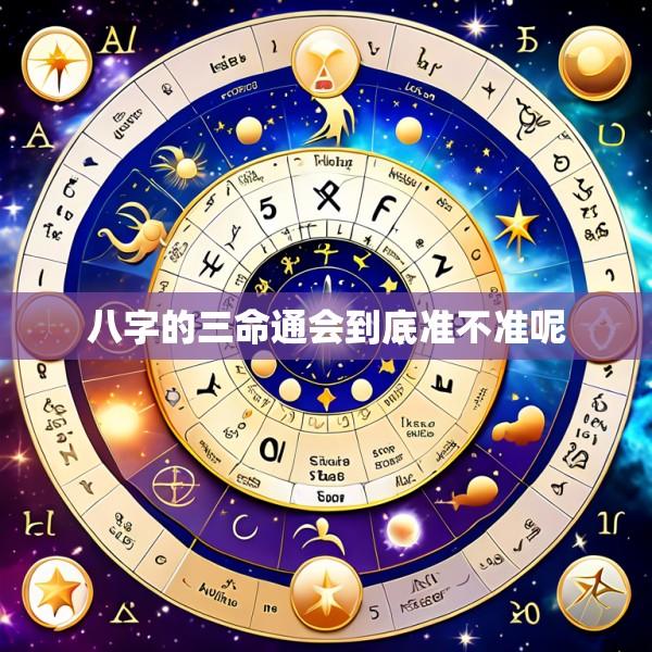 八字的三命通会到底准不准呢