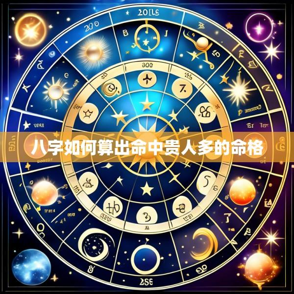 八字如何算出命中贵人多的命格