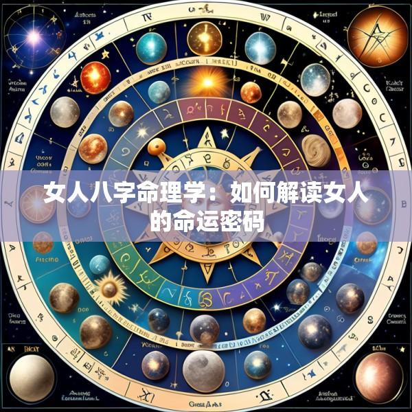 女人八字命理学：如何解读女人的命运密码