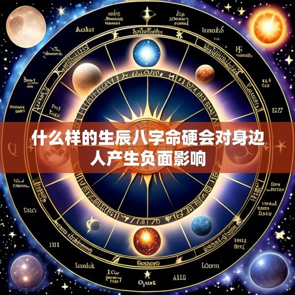 什么样的生辰八字命硬会对身边人产生负面影响