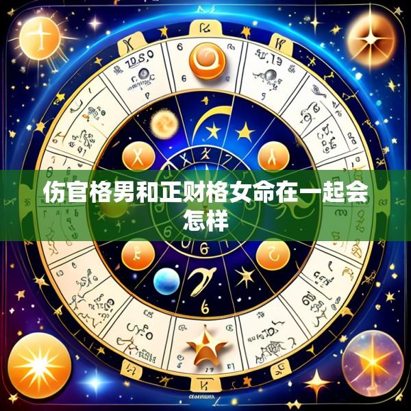 伤官格男和正财格女命在一起会怎样