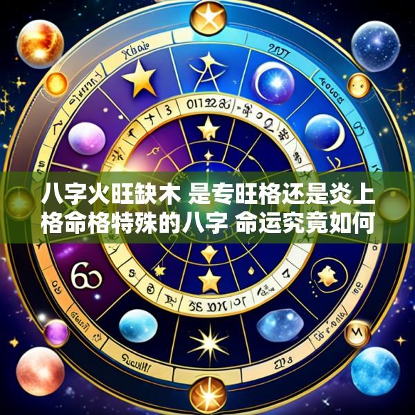 八字火旺缺木 是专旺格还是炎上格命格特殊的八字 命运究竟如何
