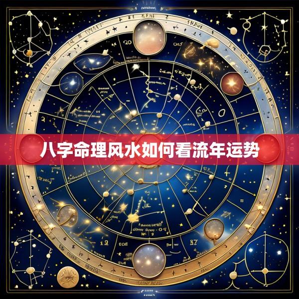 八字命理风水如何看流年运势