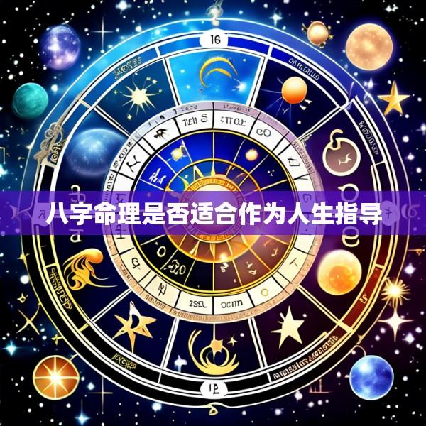 八字命理是否适合作为人生指导