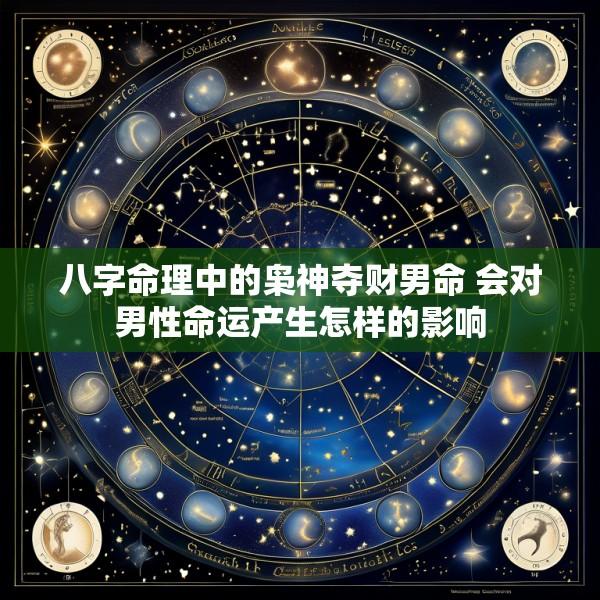八字命理中的枭神夺财男命 会对男性命运产生怎样的影响