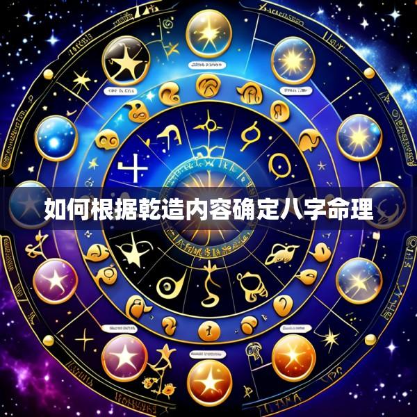 如何根据乾造内容确定八字命理