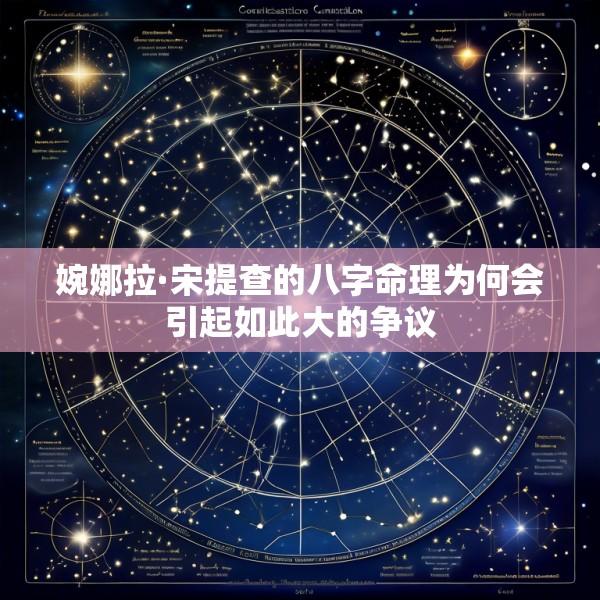 婉娜拉·宋提查的八字命理为何会引起如此大的争议