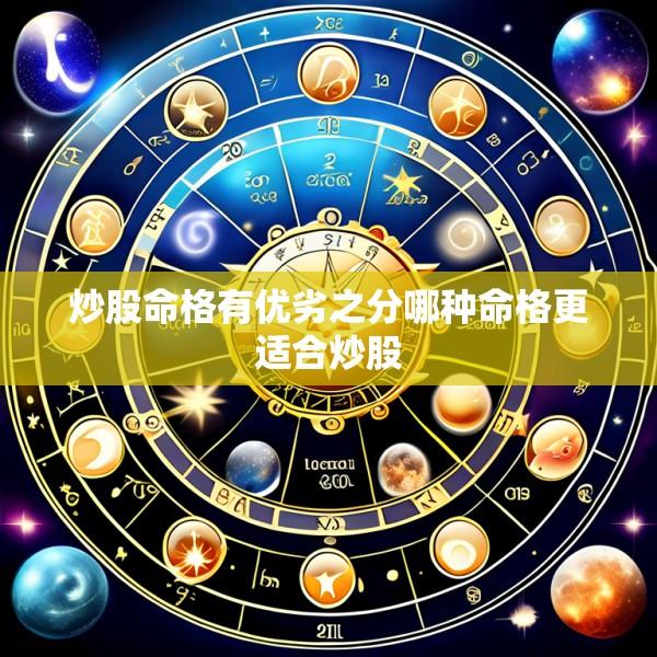 炒股命格有优劣之分哪种命格更适合炒股