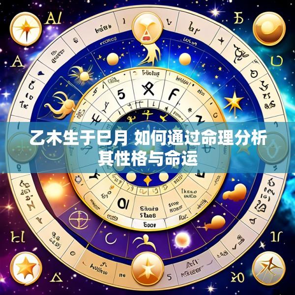 乙木生于巳月 如何通过命理分析其性格与命运