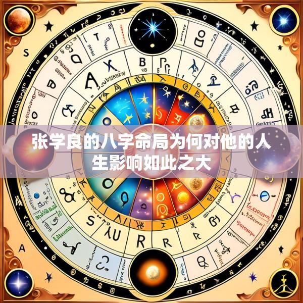 张学良的八字命局为何对他的人生影响如此之大