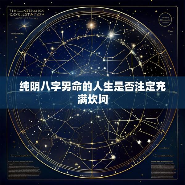 纯阴八字男命的人生是否注定充满坎坷