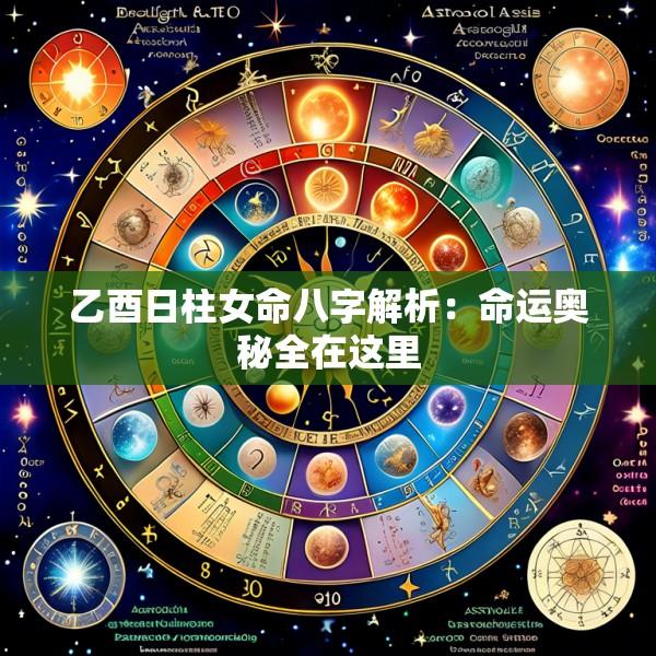 乙酉日柱女命八字解析：命运奥秘全在这里