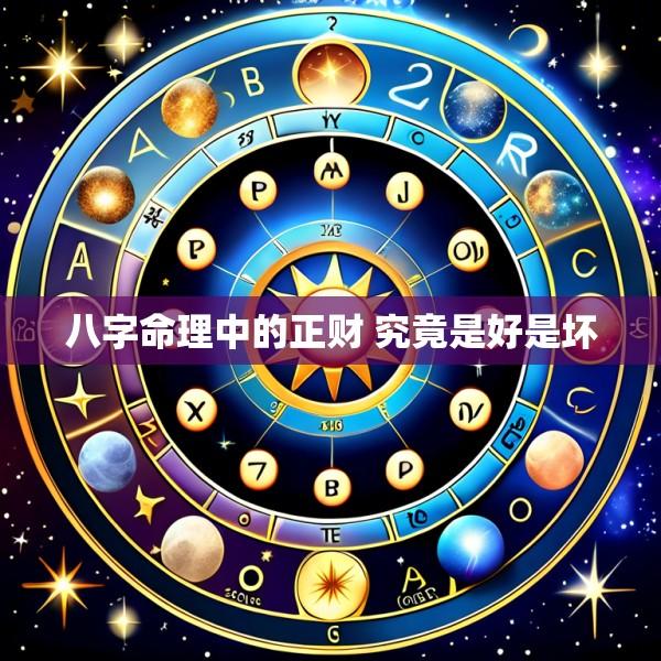 八字命理中的正财 究竟是好是坏