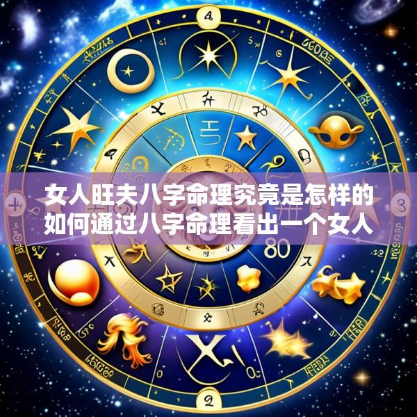 女人旺夫八字命理究竟是怎样的如何通过八字命理看出一个女人是否旺夫