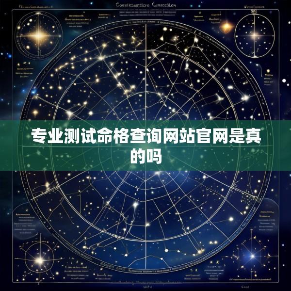专业测试命格查询网站官网是真的吗
