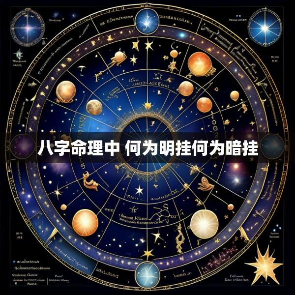八字命理中 何为明挂何为暗挂