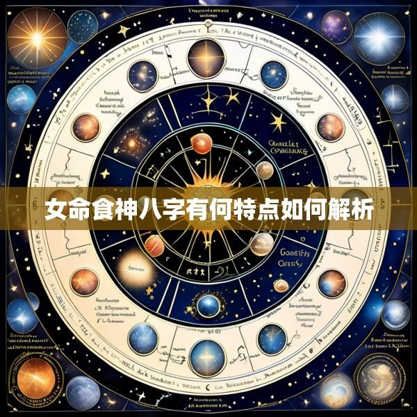 女命食神八字有何特点如何解析