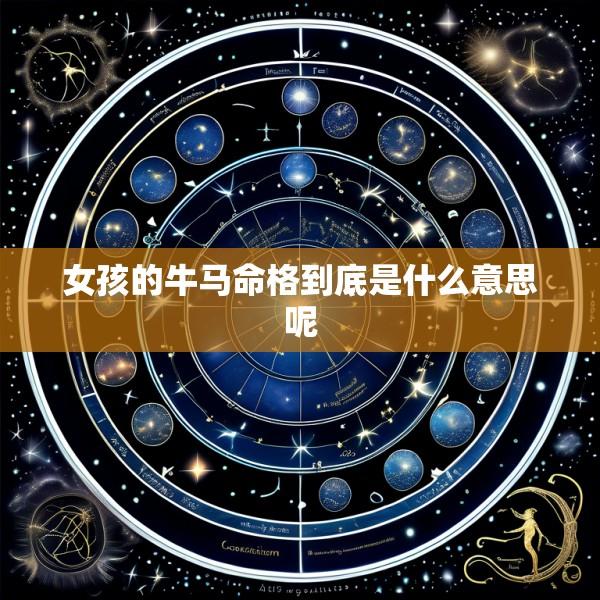 女孩的牛马命格到底是什么意思呢