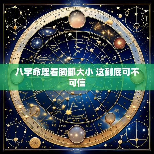 八字命理看胸部大小 这到底可不可信