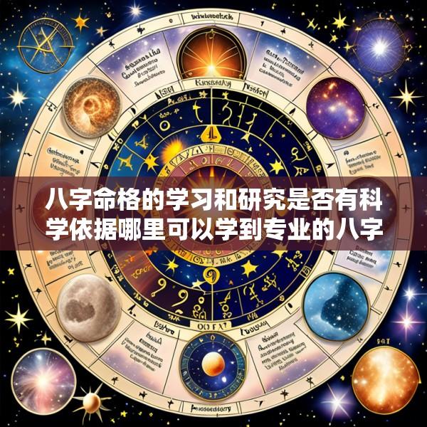八字命格的学习和研究是否有科学依据哪里可以学到专业的八字命格知识