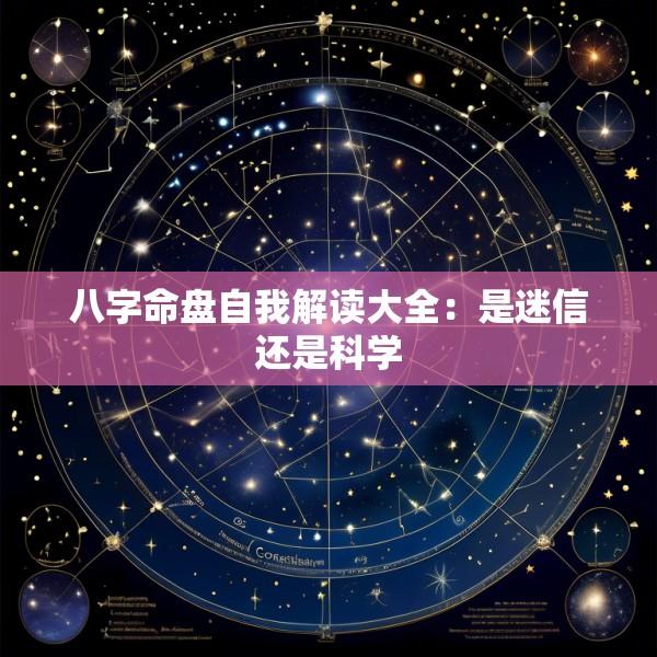 八字命盘自我解读大全：是迷信还是科学