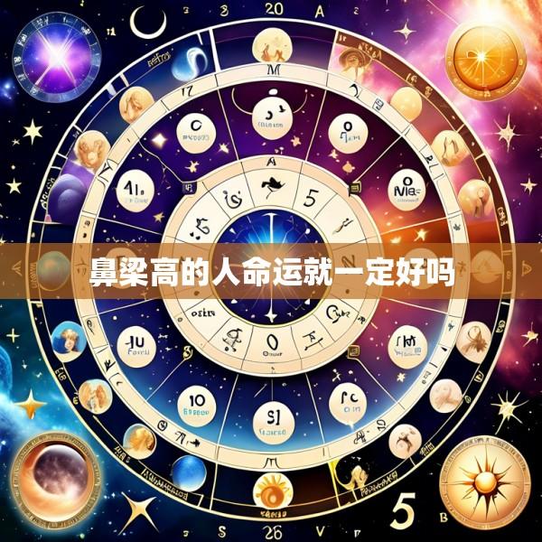 鼻梁高的人命运就一定好吗