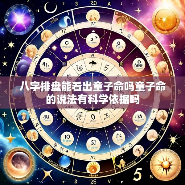 八字排盘能看出童子命吗童子命的说法有科学依据吗