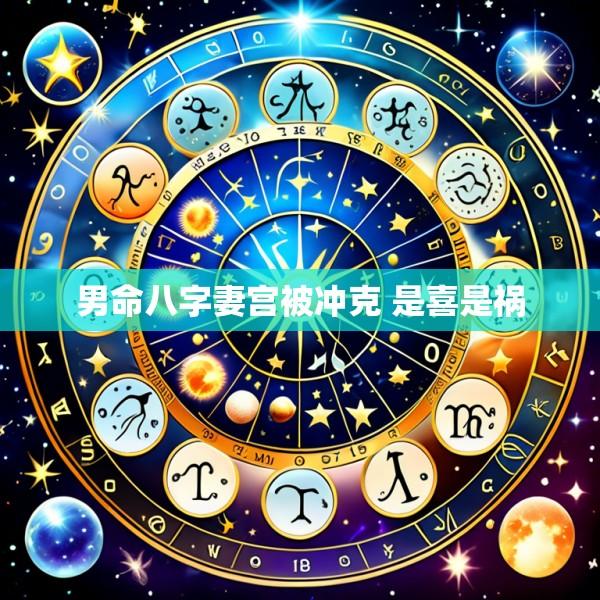 男命八字妻宫被冲克 是喜是祸