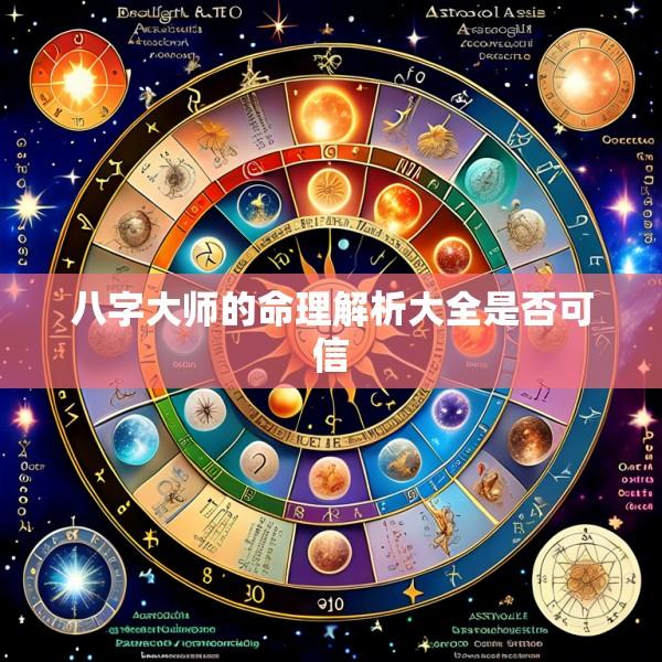 八字大师的命理解析大全是否可信