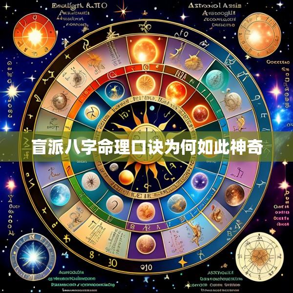 盲派八字命理口诀为何如此神奇