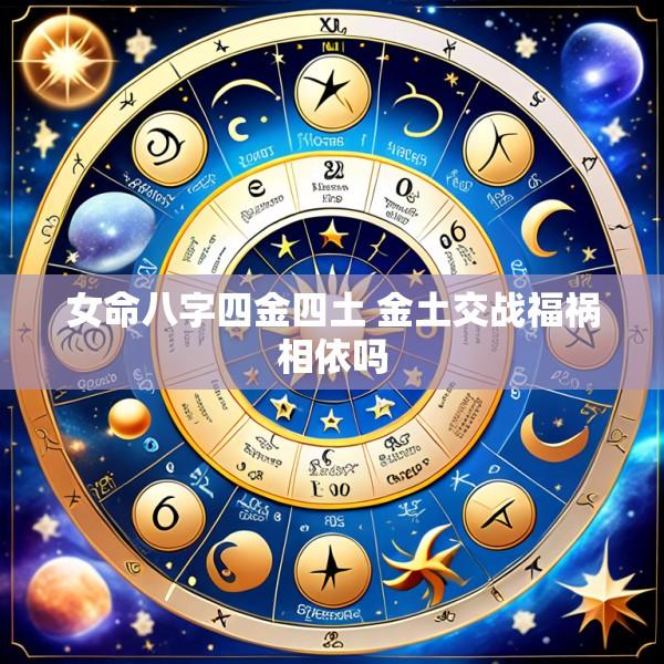 女命八字四金四土 金土交战福祸相依吗