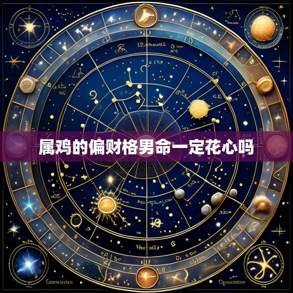 属鸡的偏财格男命一定花心吗