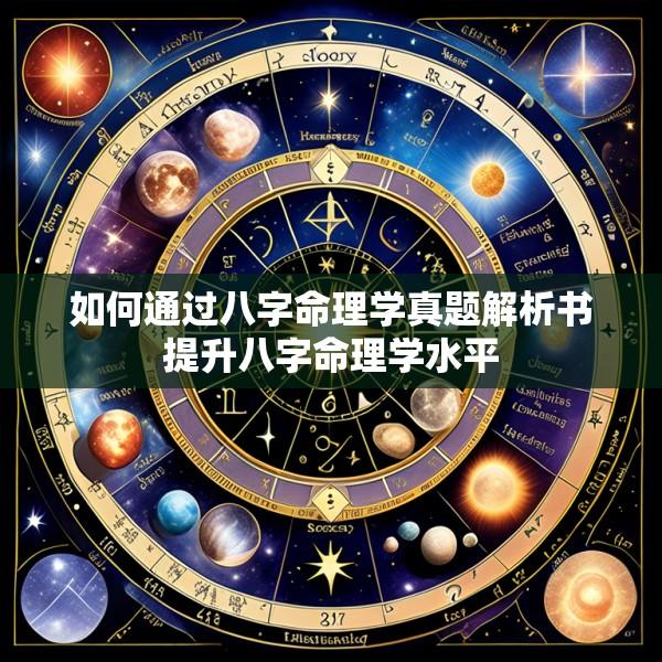 如何通过八字命理学真题解析书提升八字命理学水平