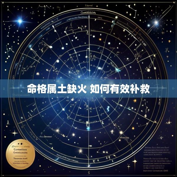 命格属土缺火 如何有效补救