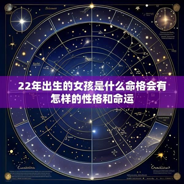 22年出生的女孩是什么命格会有怎样的性格和命运