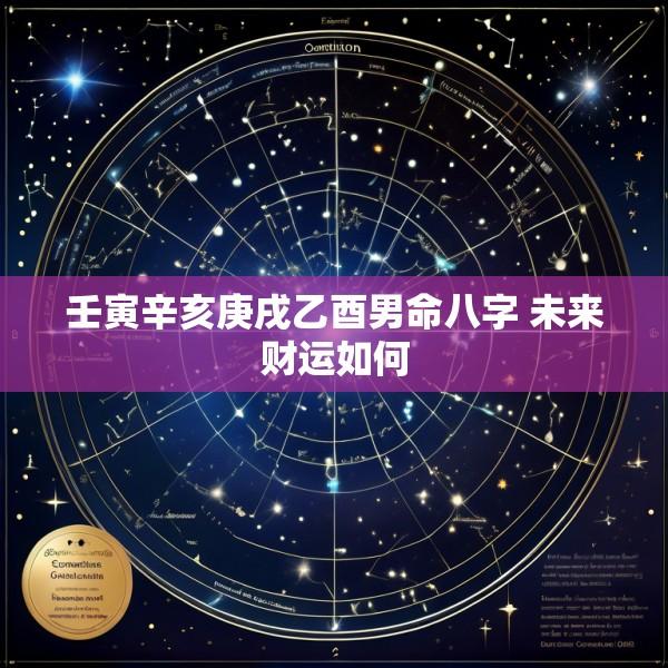 壬寅辛亥庚戌乙酉男命八字 未来财运如何