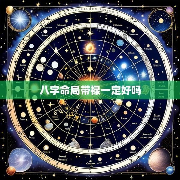 八字命局带禄一定好吗