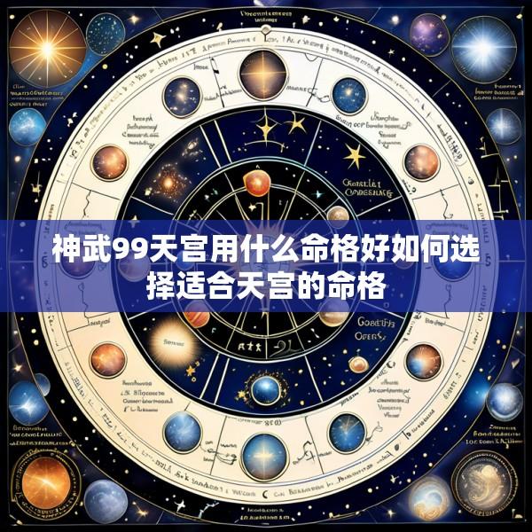 神武99天宫用什么命格好如何选择适合天宫的命格
